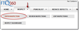 Enter Inspection