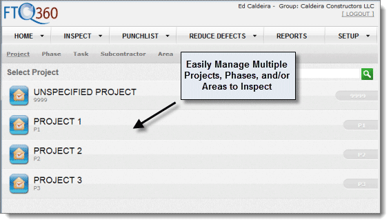 FTQ360 Manage Multiple Projects 2