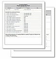Construction Project Plan Form Template