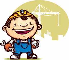 Simplified Construction Quality Control Plan Happy Worker Image