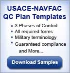 USACE-NAVFAC QC Plan Sample