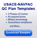 USACE-NAVFAC QC Plan Sample