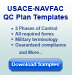 USACE-NAVFAC Quality Plan Template