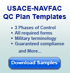 USACE-NAVFAC QC Plan Sample