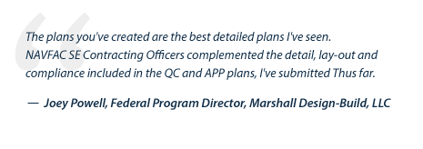 USACE NAVFAC Testimonial Marshall Design Build