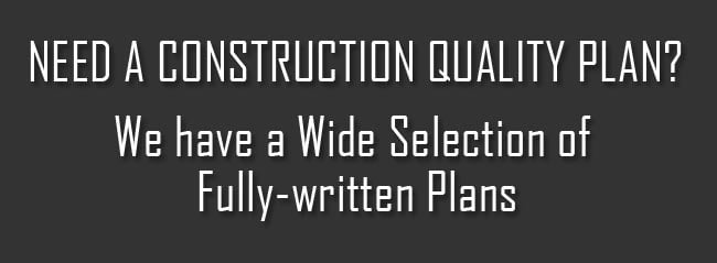 Need a Construction Quality Plan